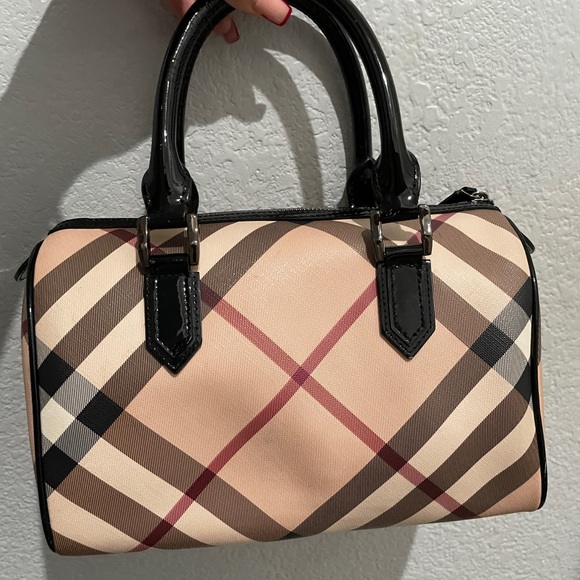 Burberry Bags Burberry Nova Check Bowling Bag Poshmark